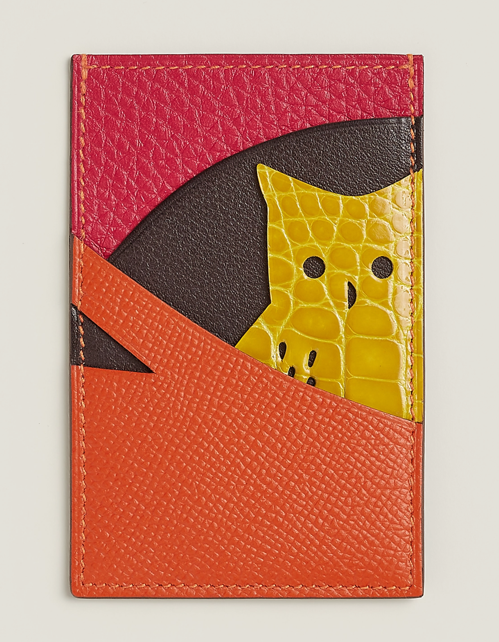 High-end Nile crocodile leather short clip high-end genuine leather wallet blue tear color wallet