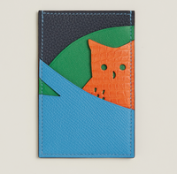 High-end Nile crocodile leather short clip high-end genuine leather wallet blue tear color wallet
