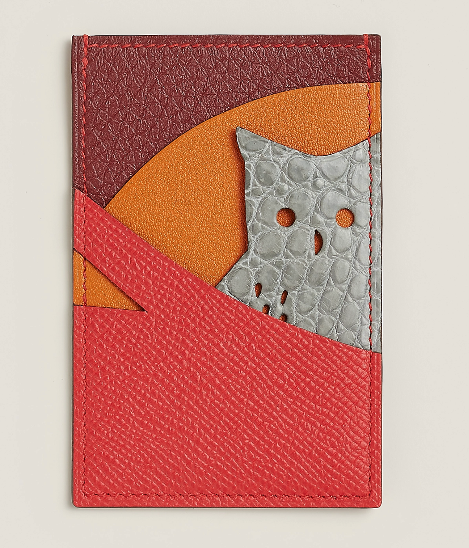 High-end Nile crocodile leather short clip high-end genuine leather wallet blue tear color wallet