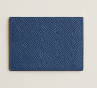 High-end Nile crocodile leather short clip high-end genuine leather wallet blue tear color wallet