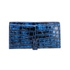 Wallet Nile Crocodile Hermès Long Clip Onyx Stone Polished Yellow