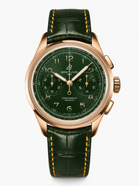 watch strap [FOBO Caiman crocodile leather strap] luxurious texture, showing taste