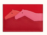 High-end Nile crocodile leather short clip high-end genuine leather wallet blue tear color wallet