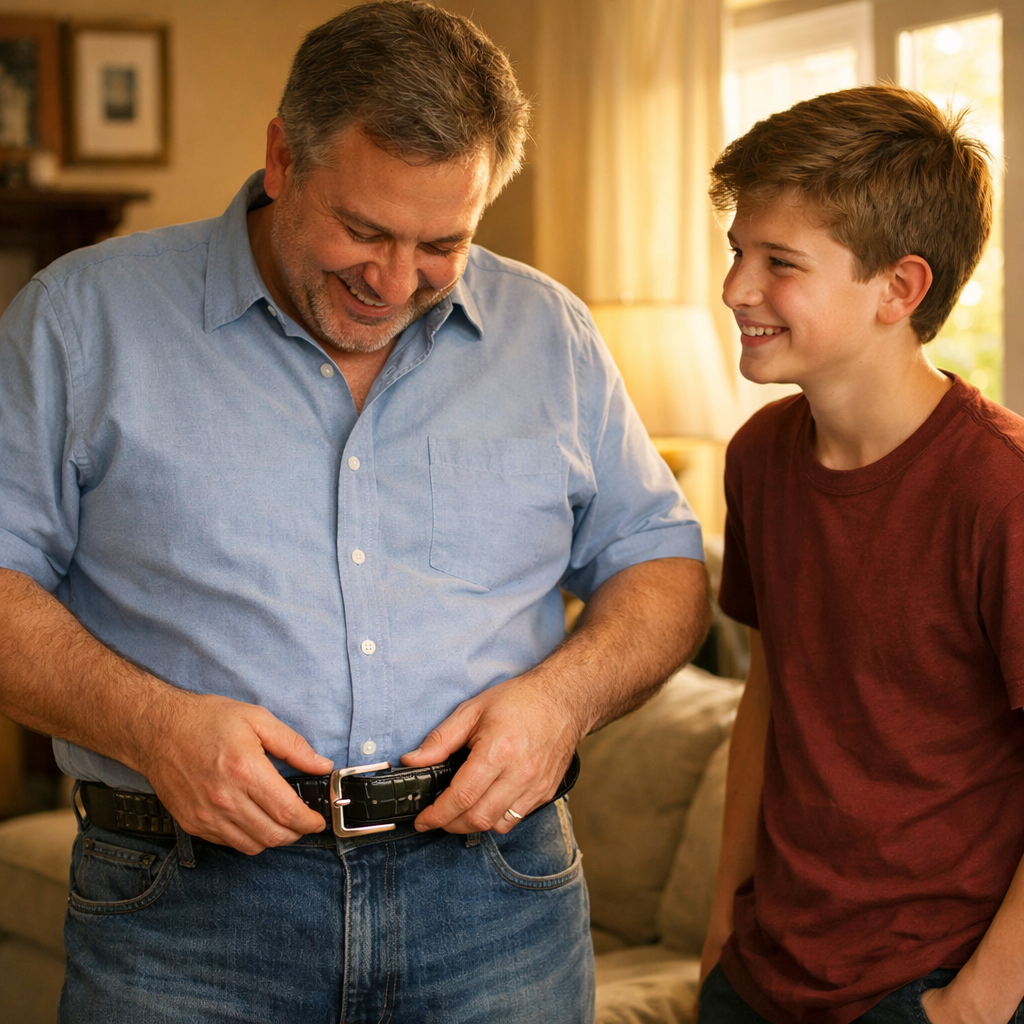 給爸爸的頂級溫柔：FOBO 超長訂製鱷魚皮帶，自動扣皮帶的奢華首選