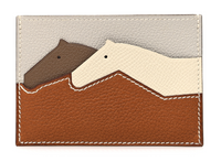High-end Nile crocodile leather short clip high-end genuine leather wallet blue tear color wallet