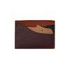 High-end Nile crocodile leather short clip high-end genuine leather wallet blue tear color wallet