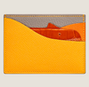 High-end Nile crocodile leather short clip high-end genuine leather wallet blue tear color wallet