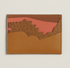 High-end Nile crocodile leather short clip high-end genuine leather wallet blue tear color wallet