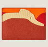 High-end Nile crocodile leather short clip high-end genuine leather wallet blue tear color wallet