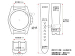 Cartier Tank代用鱷魚皮錶帶 - 奢華訂製手工真皮錶帶