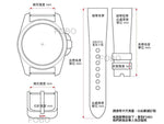 GP錶帶 芝柏代用錶帶 鱷魚皮錶帶 girard - perregaux