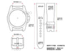 IWC 萬國手錶 代用錶帶 鱷魚皮錶帶 訂製錶帶