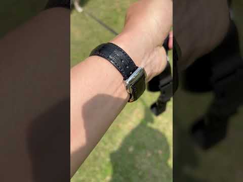 FOBO 鴕鳥皮錶帶：愛馬仕工藝手縫，HAAS防潑水底皮，歷久彌新