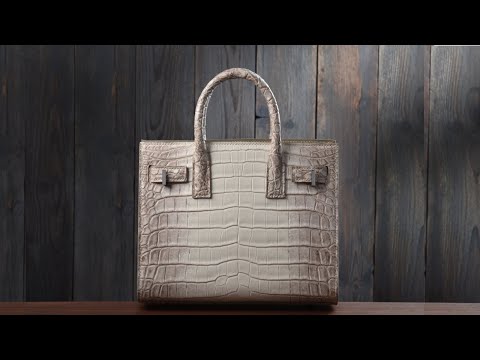 Himalaya crocodile leather handbag: the perfect combination of elegance, functionality and luxury